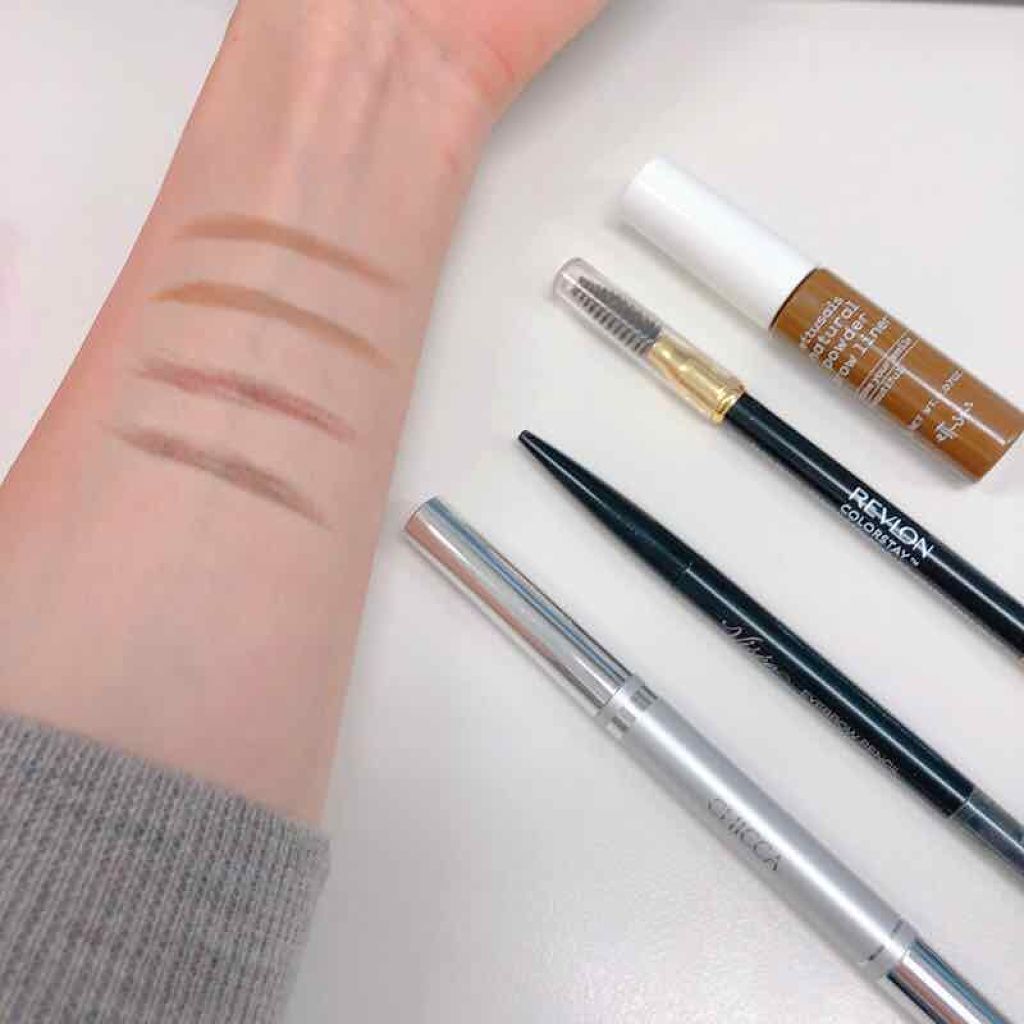 チップオン アイブロー/ettusais/パウダーアイブロウを使ったクチコミ(2枚目)