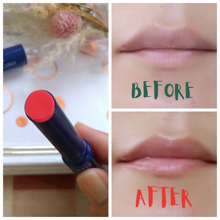 ニベア リッチケア&カラーリップ/ニベア/リップクリームを使ったクチコミ(1枚目)