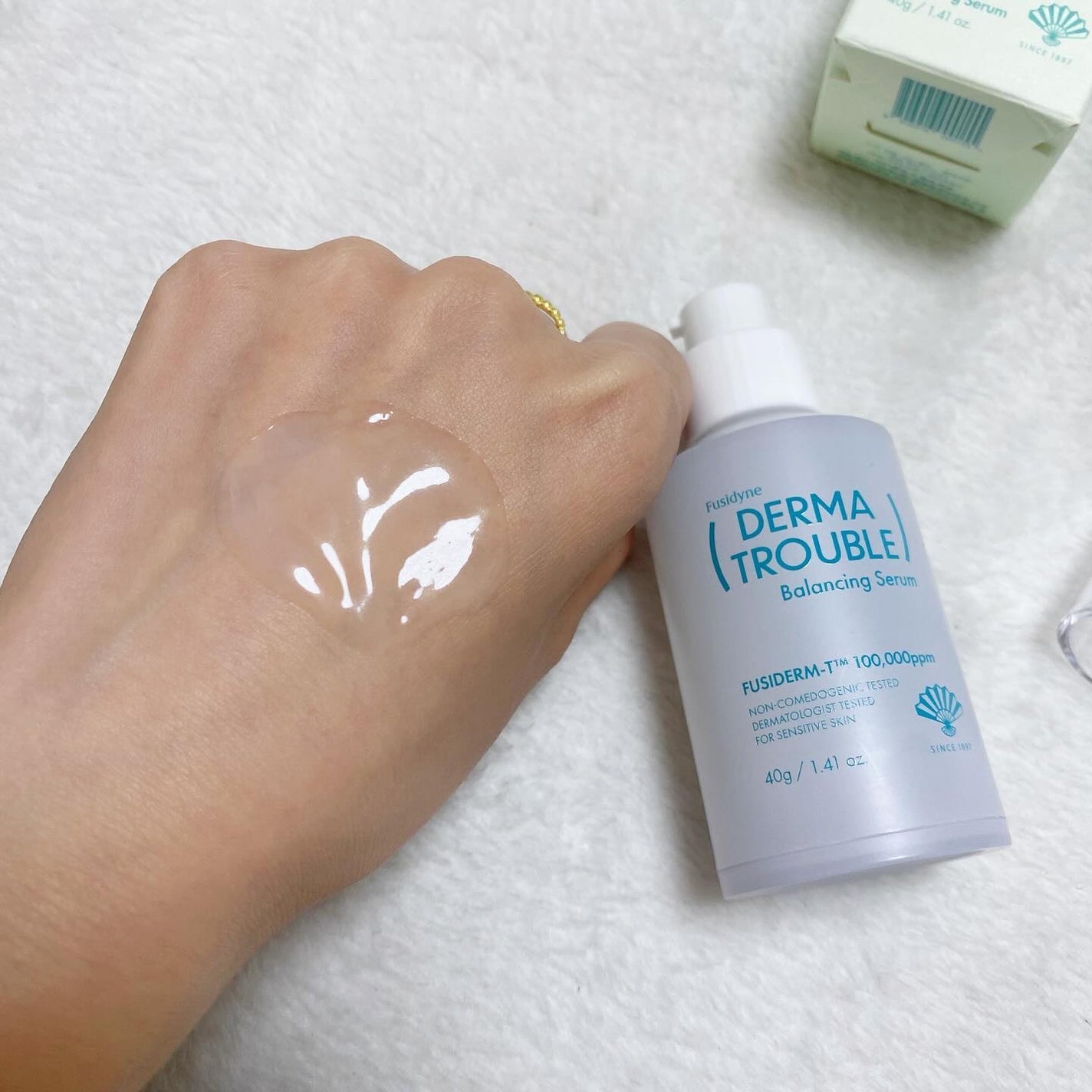 ダーマトラブルバランシングセラム/フシダイン/美容液を使ったクチコミ(2枚目)