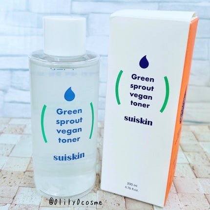 Green sprout vegan toner/suiskin/化粧水を使ったクチコミ(6枚目)