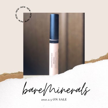 bareMinerals オリジナル ミネラル コンシーラーのクチコミ「❤︎bareMinerals❤︎
オリジナルミネラルコンシーラー
*
頂いたのは1C
明るいピ.....」（1枚目）