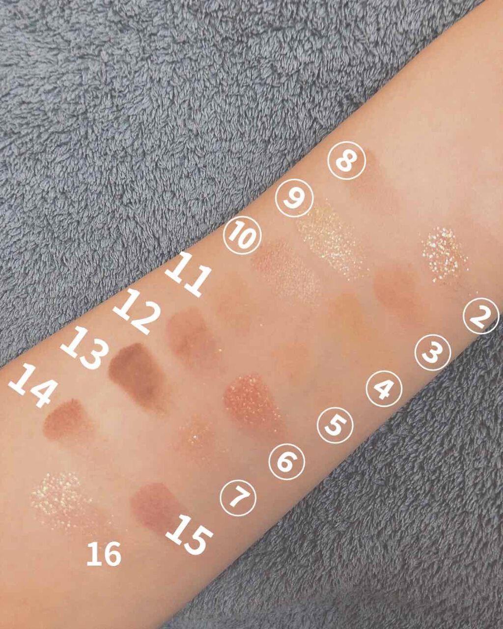 大英博物館 エジプトシリーズ アイシャドウパレット/ZEESEA/アイシャドウパレットを使ったクチコミ(2枚目)