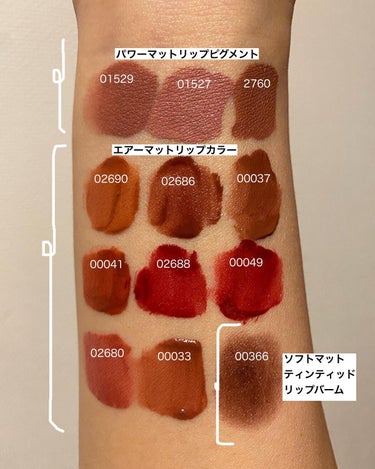 パワーマットリップピグメント 01527/NARS/口紅を使ったクチコミ（2枚目）