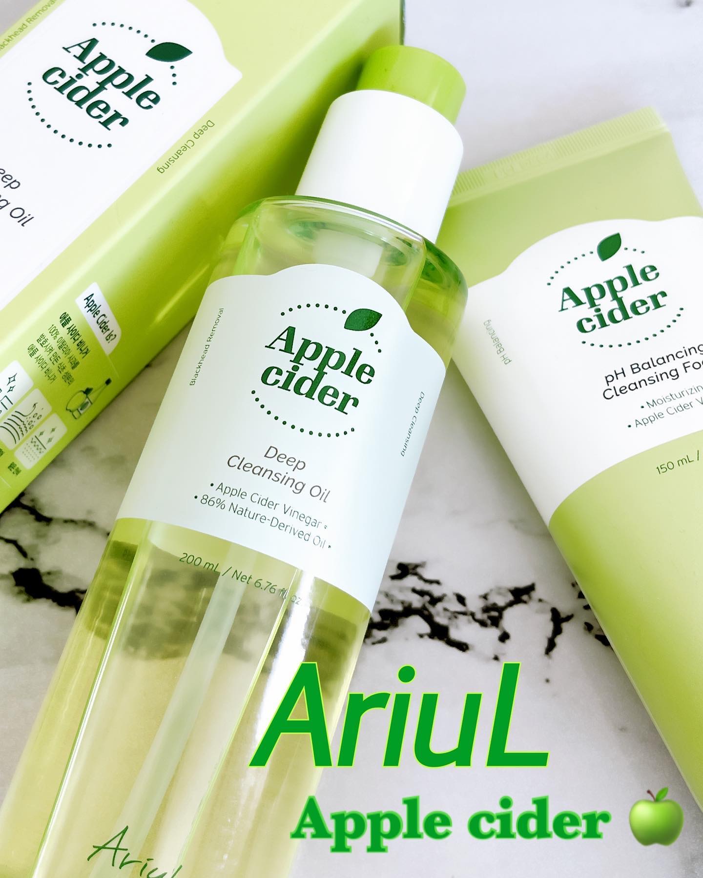 アップルサイダー pH弱酸性クレンジングフォーム /Ariul/洗顔フォームを使ったクチコミ（1枚目）