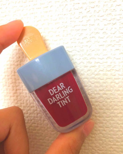 ディアダーリン ウォータージェルティント (アイスティント)/ETUDE/口紅を使ったクチコミ(1枚目)