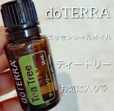 エッセンシャルオイル　ティートリー/doTERRA/ボディオイルを使ったクチコミ（1枚目）