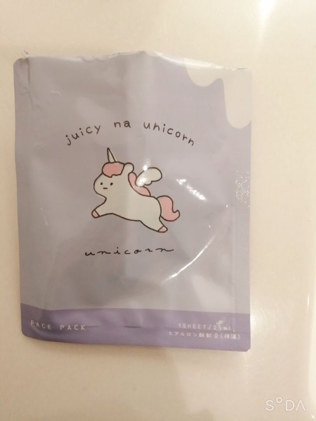 FACEPACK ユニコーン/カミオジャパン/その他スキンケアグッズを使ったクチコミ(1枚目)