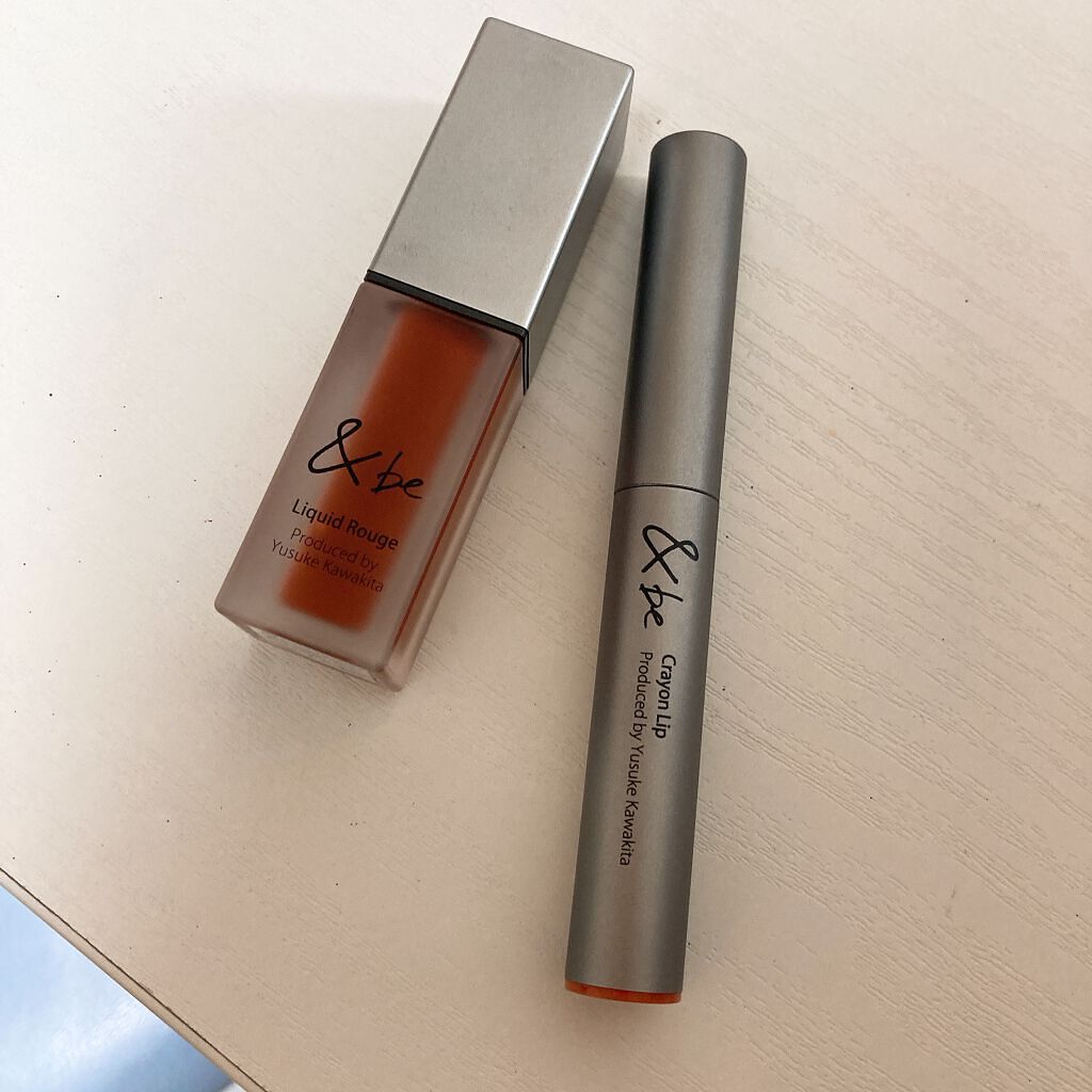 クレヨンリップ/＆be/口紅を使ったクチコミ（1枚目）