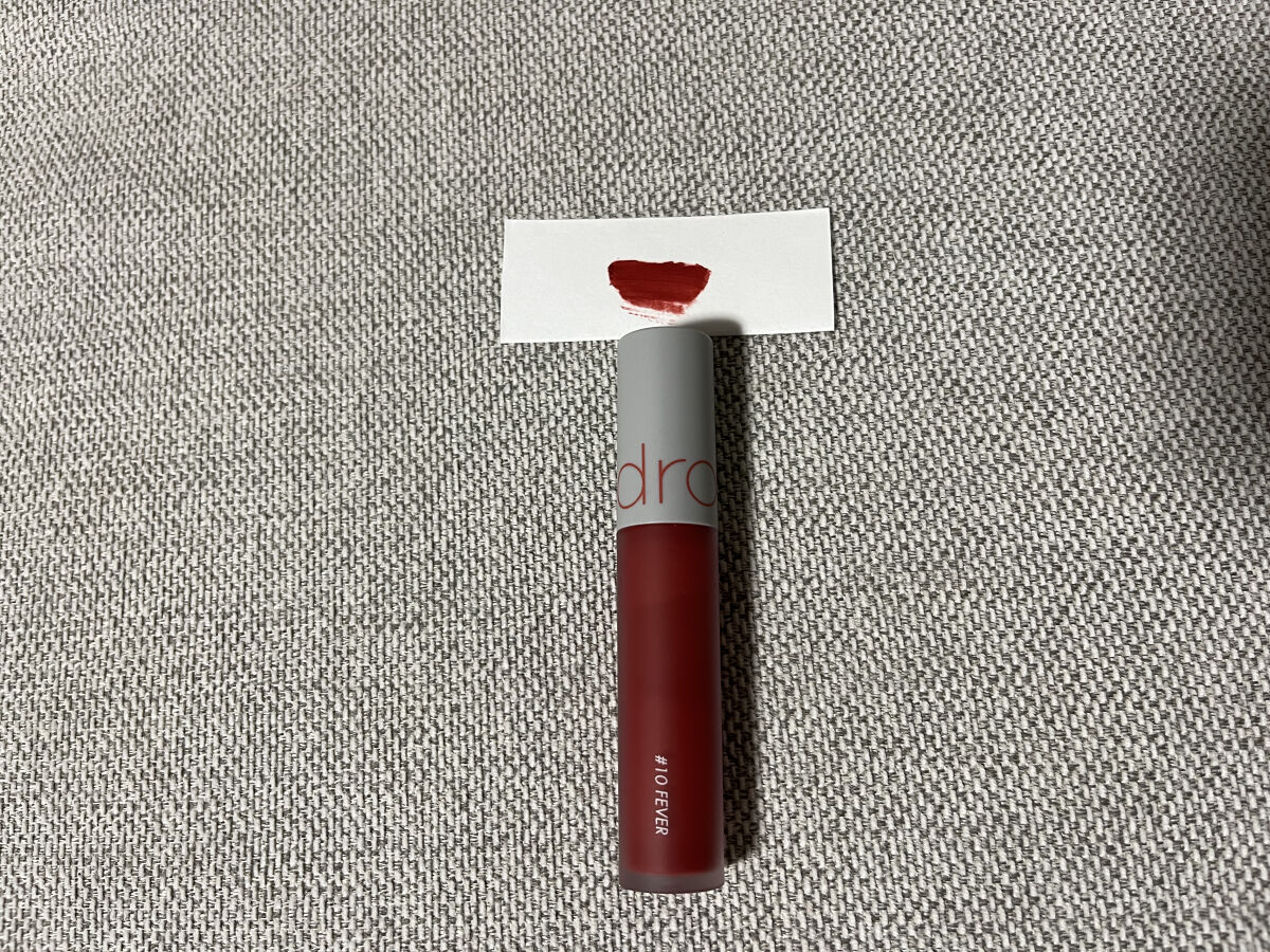 ジューシーラスティングティント/rom&nd/リップティントを使ったクチコミ（3枚目）