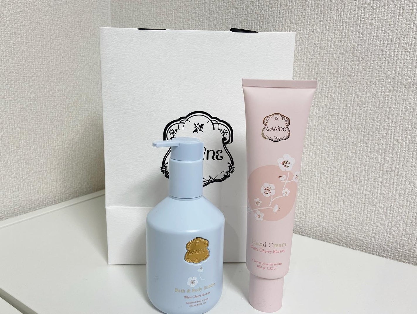 バス&ボディバブル ホワイトチェリーブロッサム/Laline/ボディソープを使ったクチコミ(3枚目)