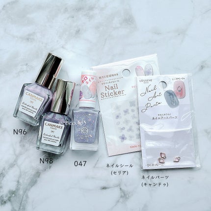 カラフルネイルズ/キャンメイク/マニキュアを使ったクチコミ(5枚目)