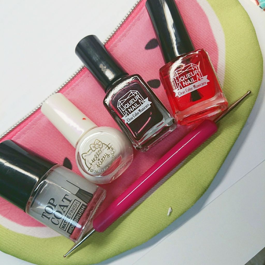 サンリオネイル/DAISO/マニキュアを使ったクチコミ（2枚目）