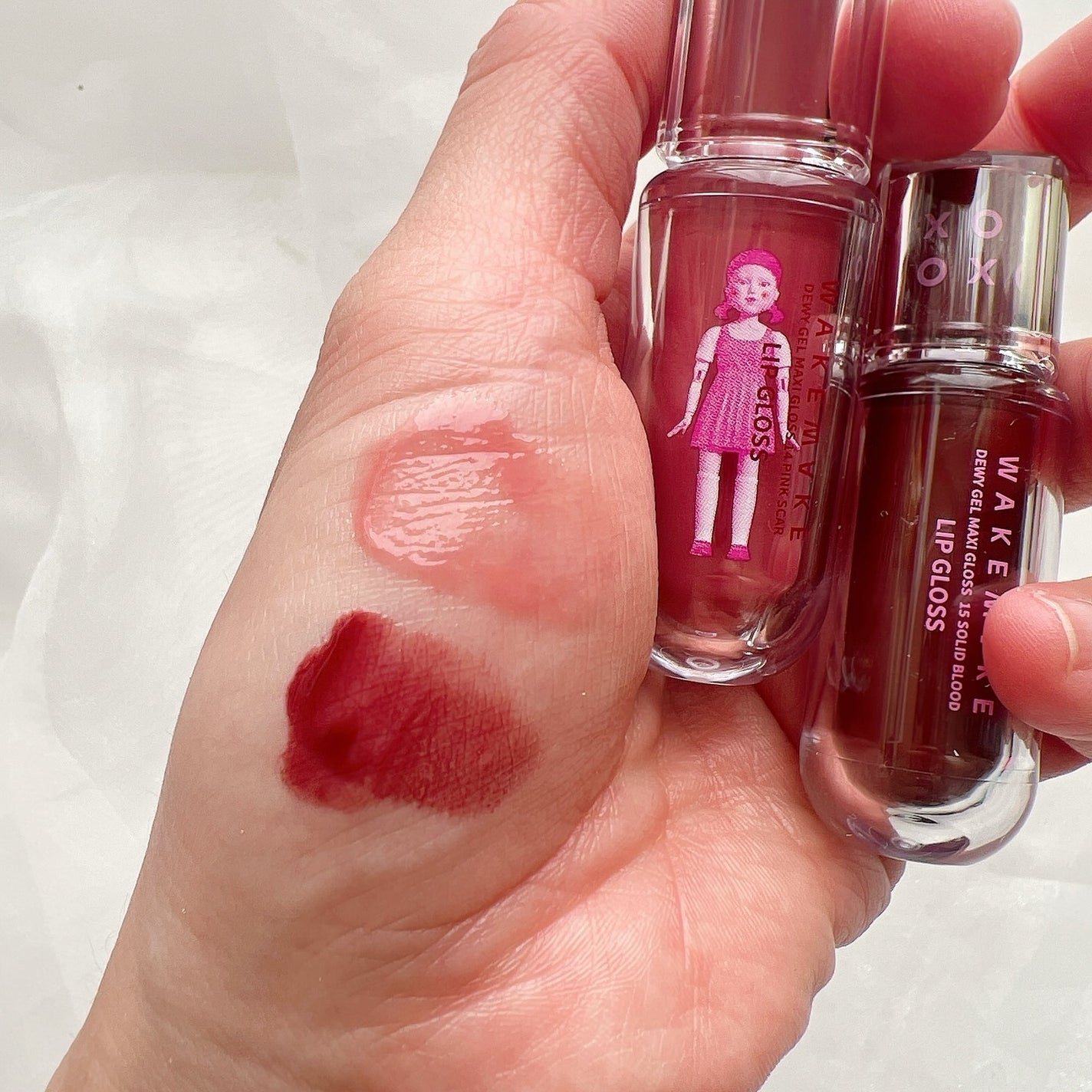 ソフトブラーリングアイパレット/wakemake/アイシャドウパレットを使ったクチコミ(3枚目)