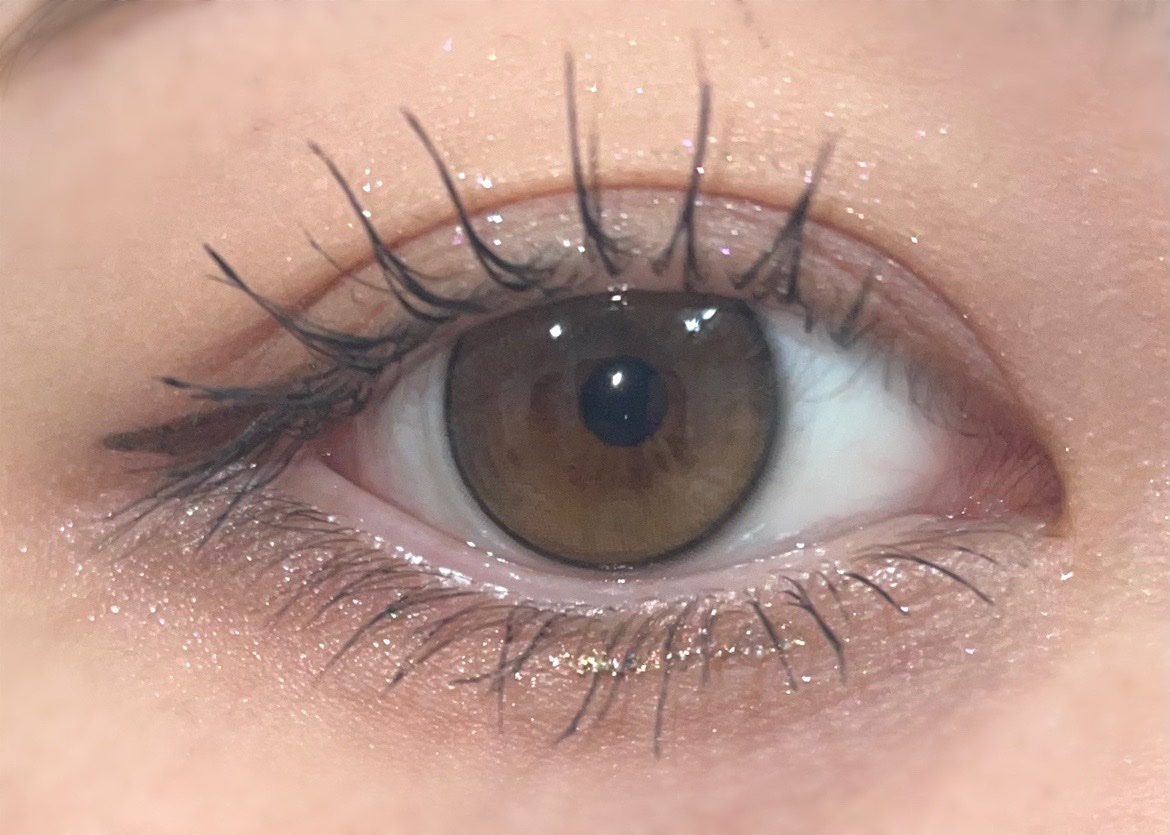 グリッター イルミネーションライナー R/CipiCipi/リキッドアイライナーを使ったクチコミ（2枚目）