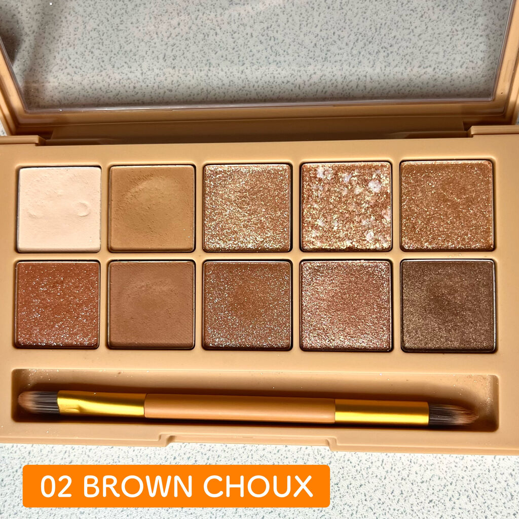 プロ アイ パレット/CLIO/アイシャドウパレットを使ったクチコミ（3枚目）