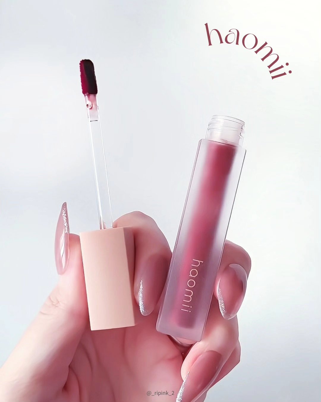 Melty flower lip tint/haomii/口紅を使ったクチコミ（2枚目）