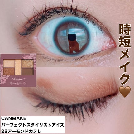 パーフェクトスタイリストアイズ/キャンメイク/アイシャドウパレットを使ったクチコミ(1枚目)