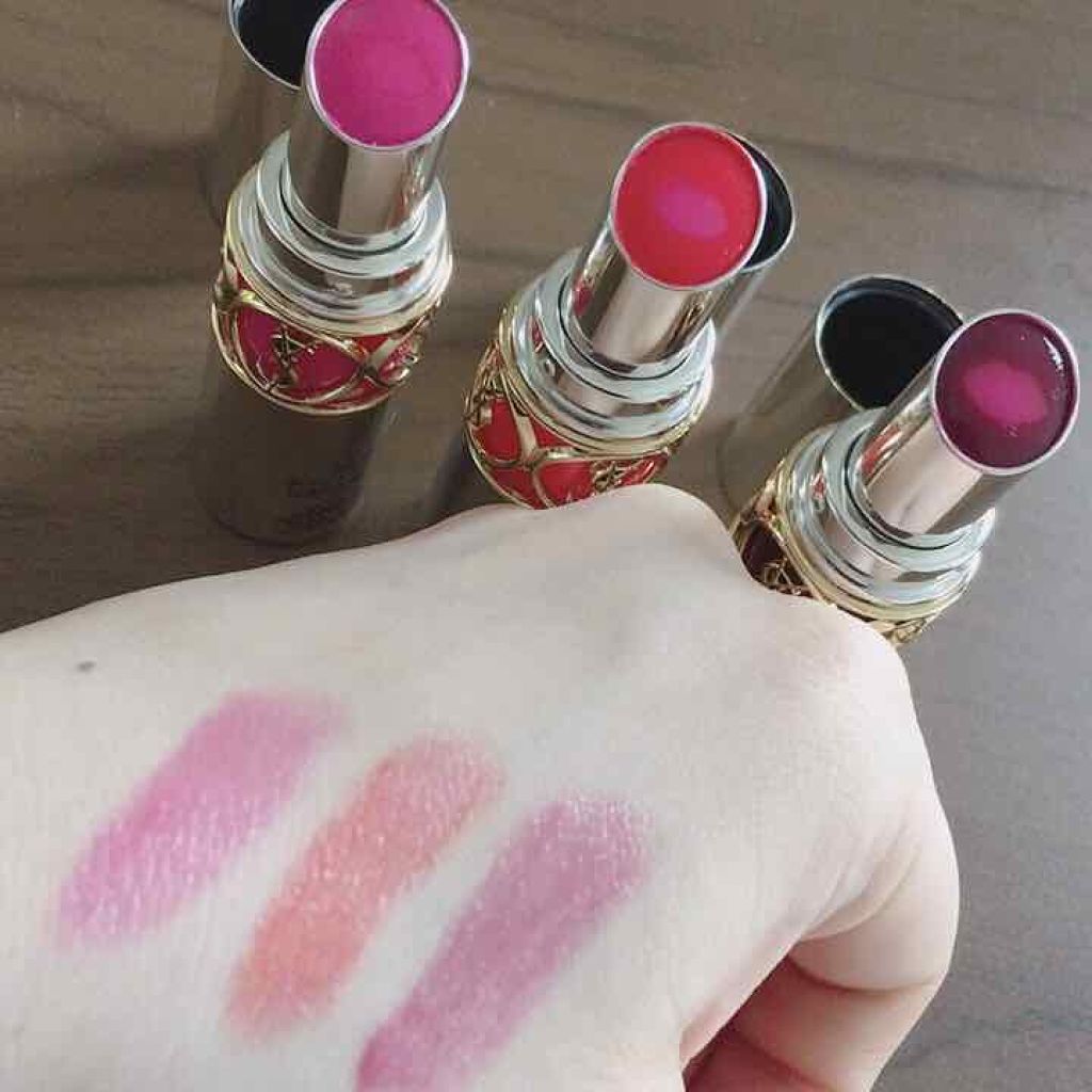 ヴォリュプテ ティントインバーム/YVES SAINT LAURENT BEAUTE/口紅を使ったクチコミ(2枚目)