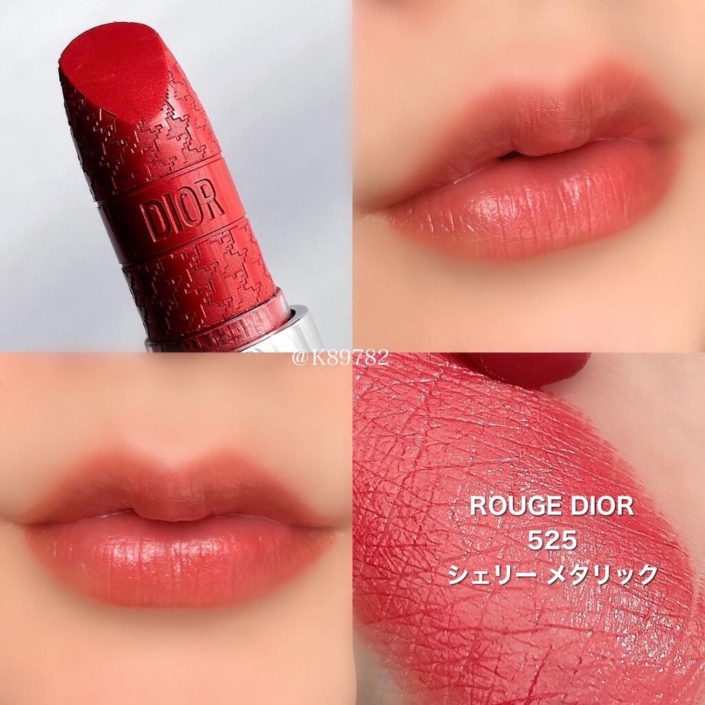 ルージュ ディオール 720 アイコン ベルベット<ニュー ルック エディション>（生産終了）/Dior/口紅を使ったクチコミ（3枚目）