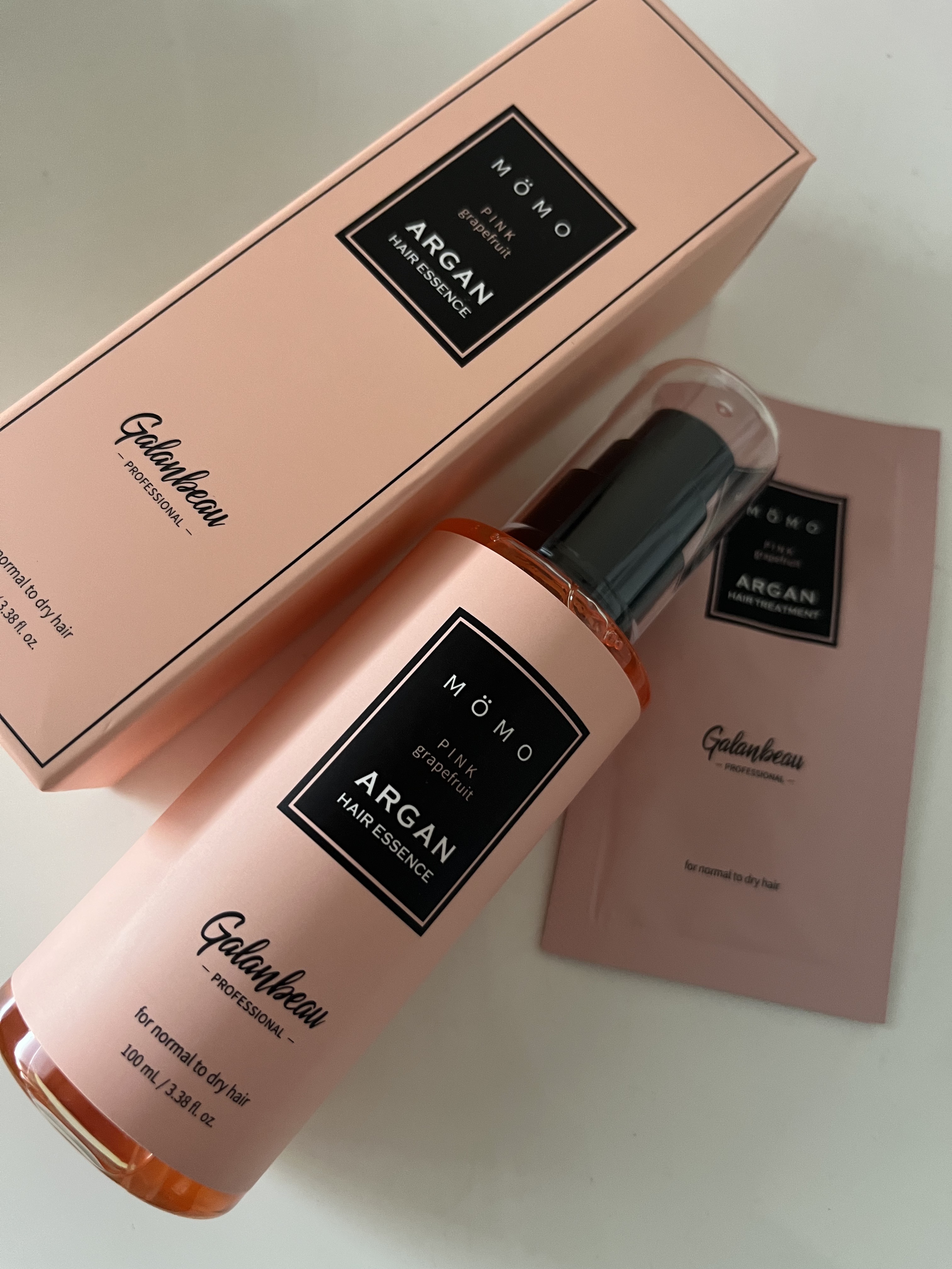 モモアルガンヘアエッセンス/ガランビュー/ヘアオイルを使ったクチコミ（1枚目）