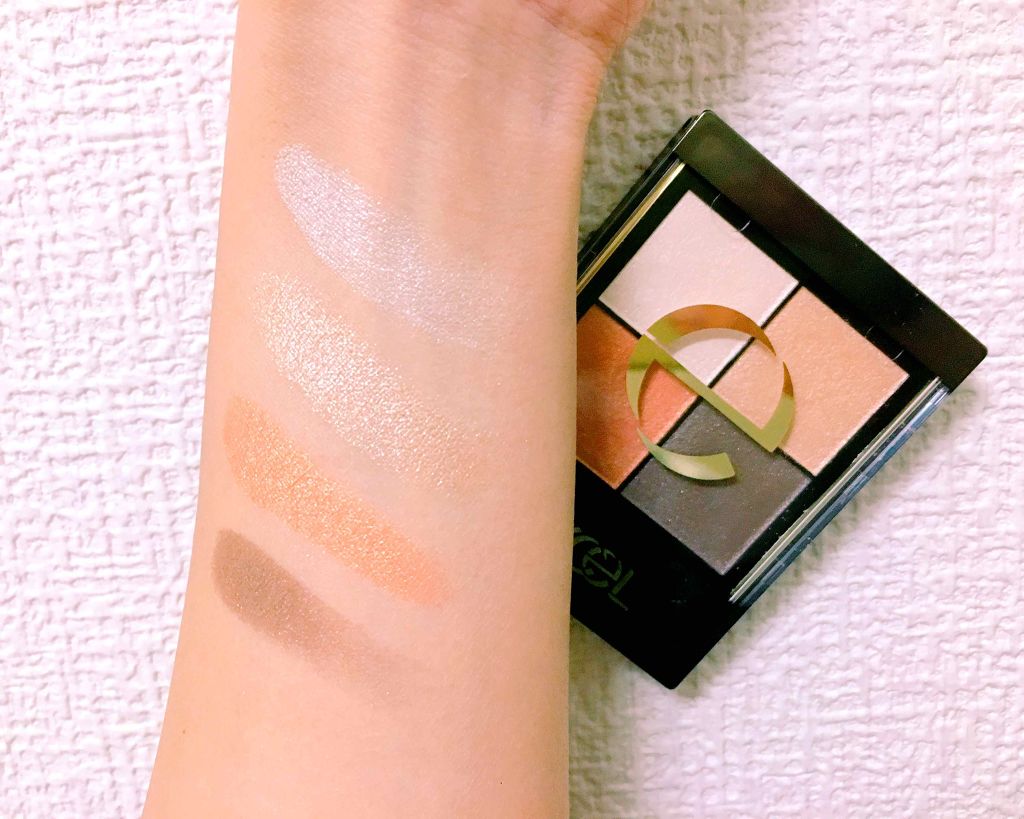 リアルクローズシャドウ CS01 テラコッタブーティ/excel/アイシャドウパレットを使ったクチコミ（3枚目）