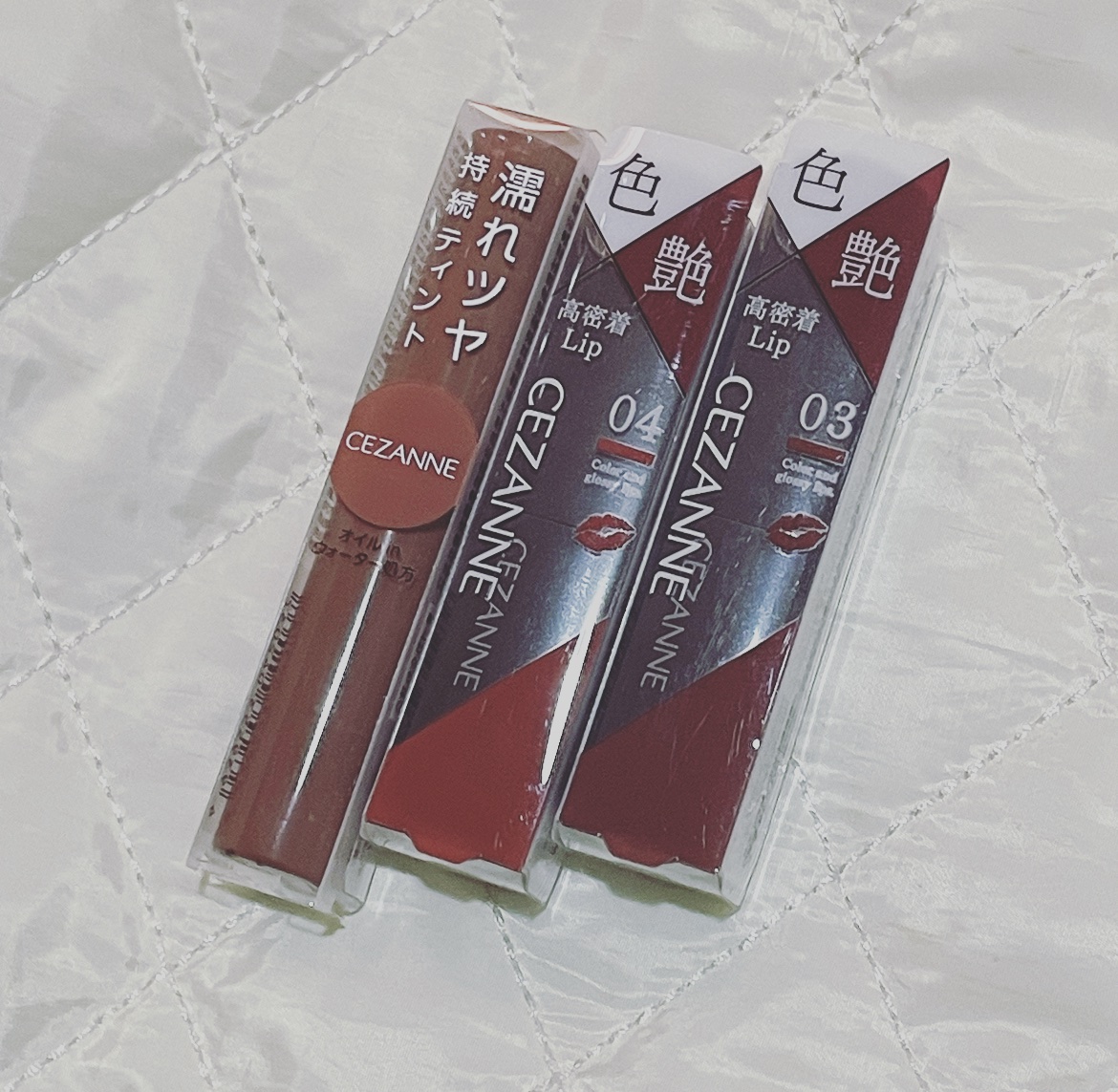 ウォータリーティントリップ/CEZANNE/リップティントを使ったクチコミ（1枚目）