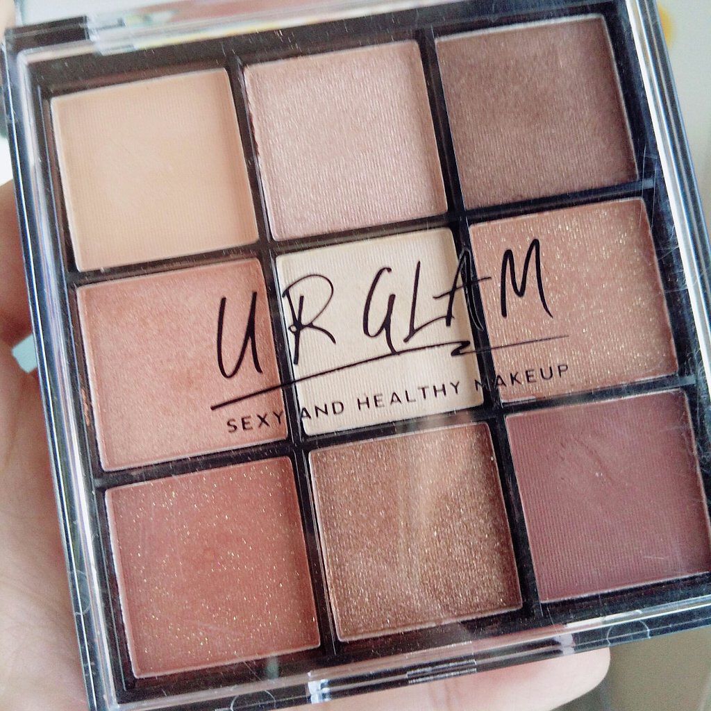 UR GLAM　BLOOMING EYE COLOR PALETTE/U R GLAM/アイシャドウパレットを使ったクチコミ（1枚目）