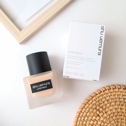 (旧)アンリミテッド ラスティング フルイド/shu uemura/リキッドファンデーションを使ったクチコミ(1枚目)