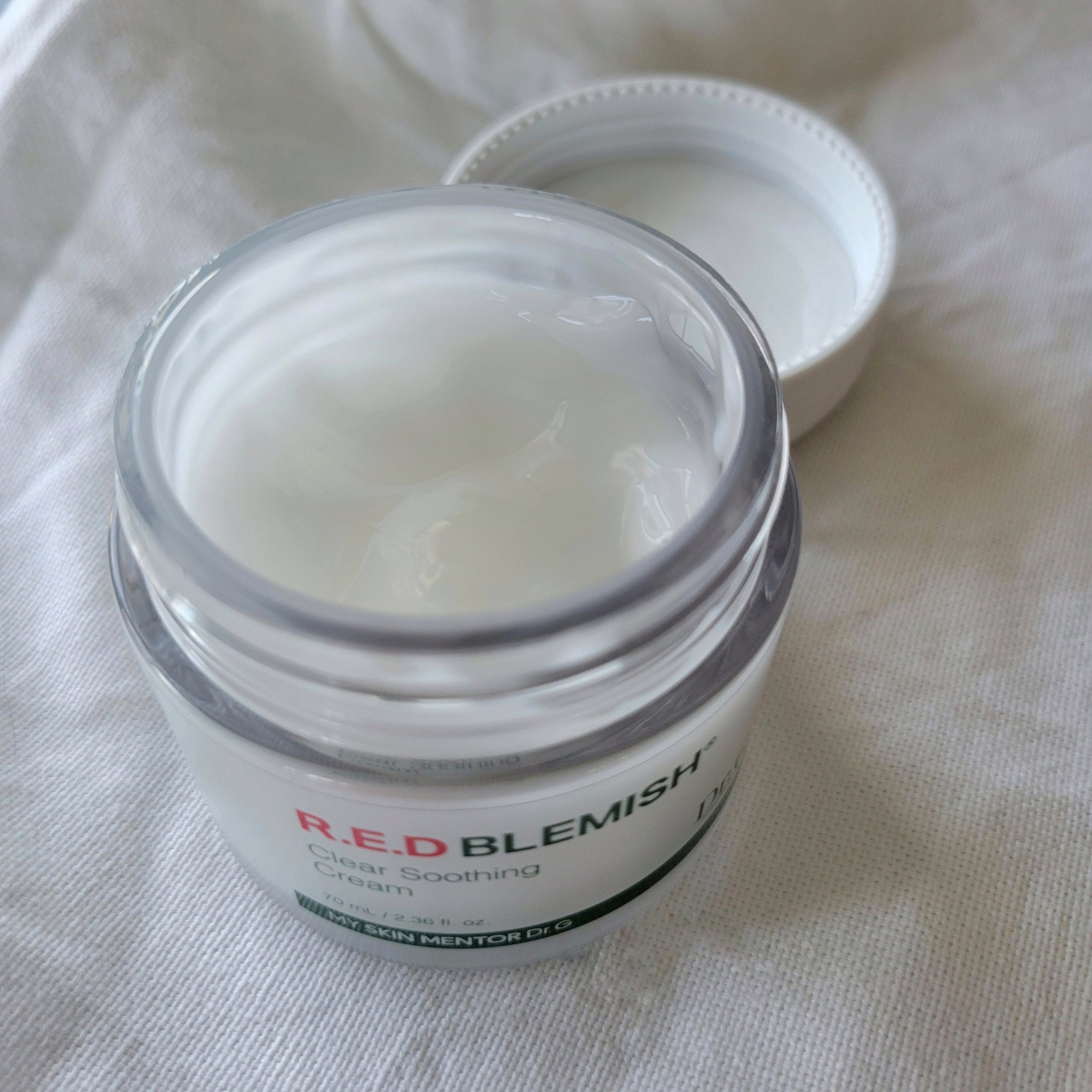 レッドブレミッシュ クリアスージングクリーム/Dr.G/フェイスクリームを使ったクチコミ（2枚目）