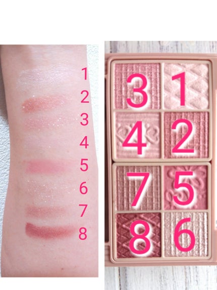 プティパレットアイズ/キャンメイク/パウダーアイシャドウを使ったクチコミ(4枚目)