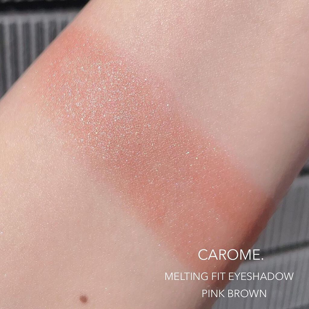 メルティングフィットアイシャドウ /CAROME./ジェル・クリームアイシャドウを使ったクチコミ(4枚目)