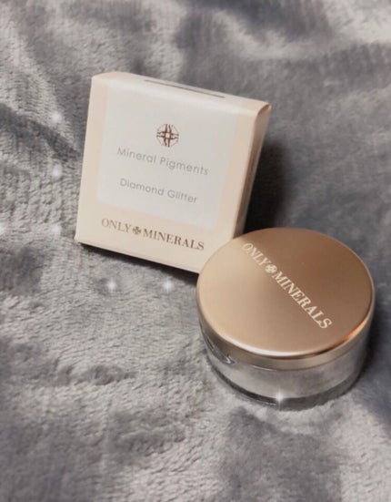 ミネラルピグメント ダイヤモンドグリッター/ONLY MINERALS/単色アイシャドウを使ったクチコミ(1枚目)