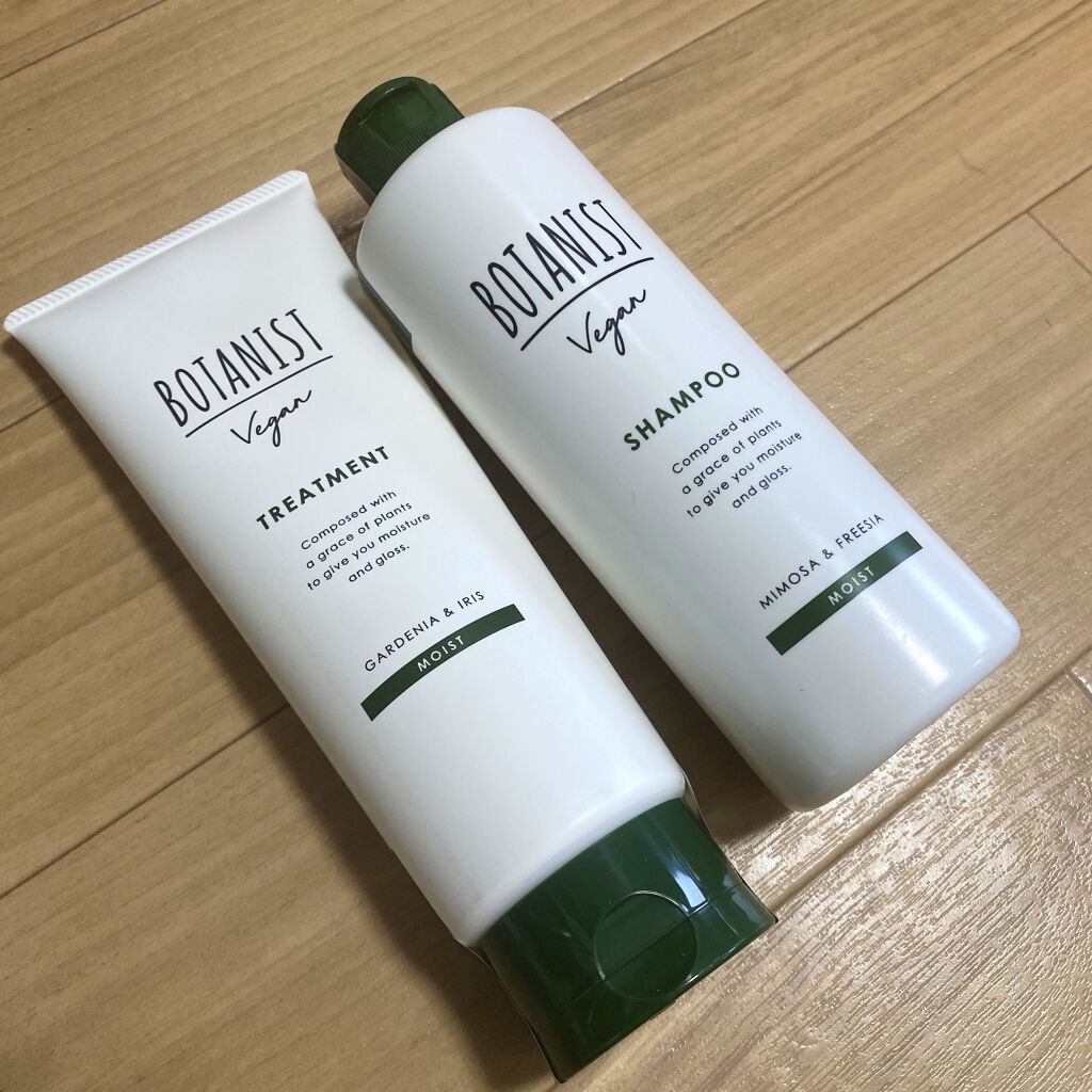 ヴィーガン シャンプー（モイスト）/BOTANIST/市販シャンプーを使ったクチコミ（1枚目）
