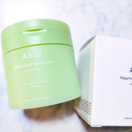 ドクダミカーミングタッチスポットパッド/Abib /トナーパッドを使ったクチコミ(3枚目)