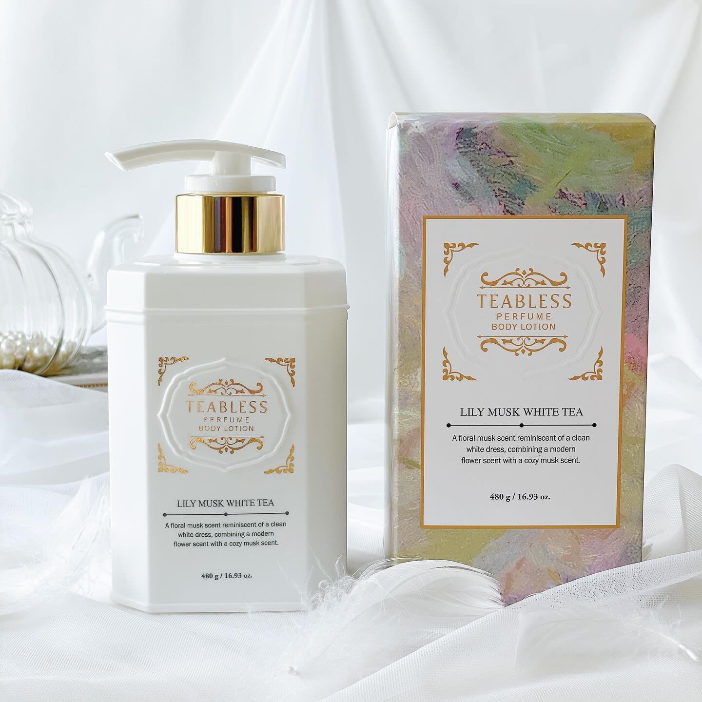 パフュームハンドクリーム グリーンフォーレスト抹茶/TEABLESS/その他を使ったクチコミ（2枚目）