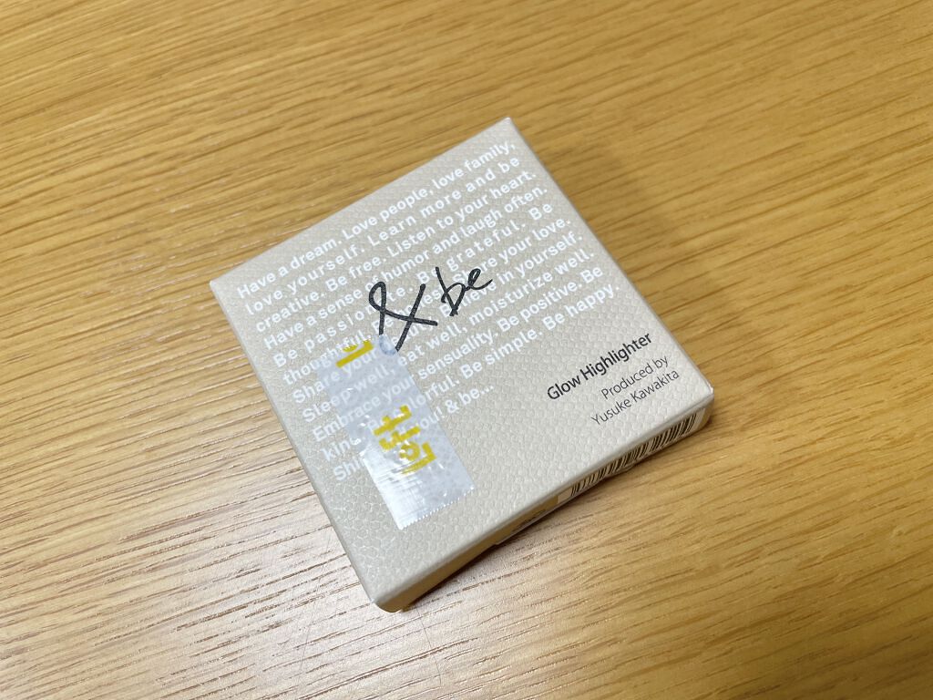 &be グロウハイライター/＆be/クリームハイライトを使ったクチコミ（1枚目）