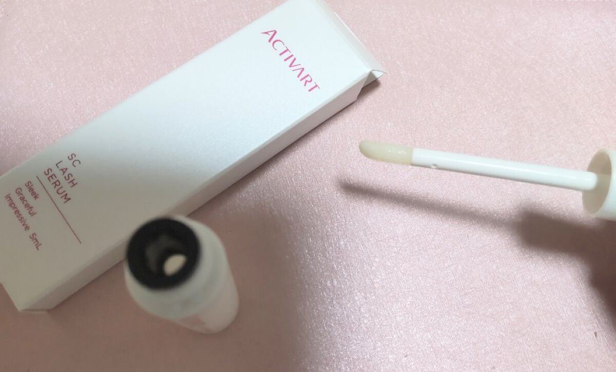 SCラッシュセラム /ACTIVART/まつげ美容液を使ったクチコミ(2枚目)