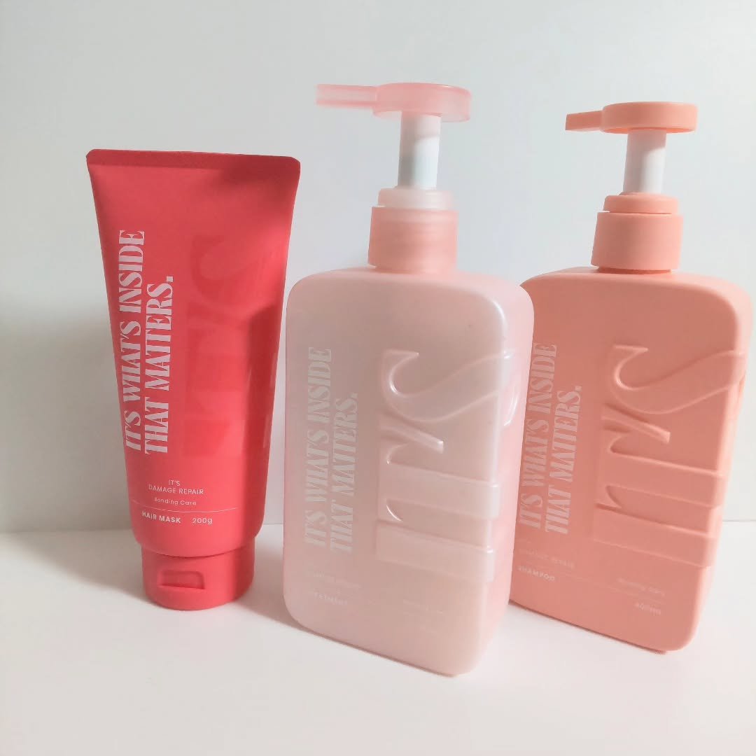 ダメージリペア ボンディングケア シャンプー/トリートメント/IT’S WHAT’S INSIDE THAT MATTERS./市販シャンプーを使ったクチコミ（1枚目）