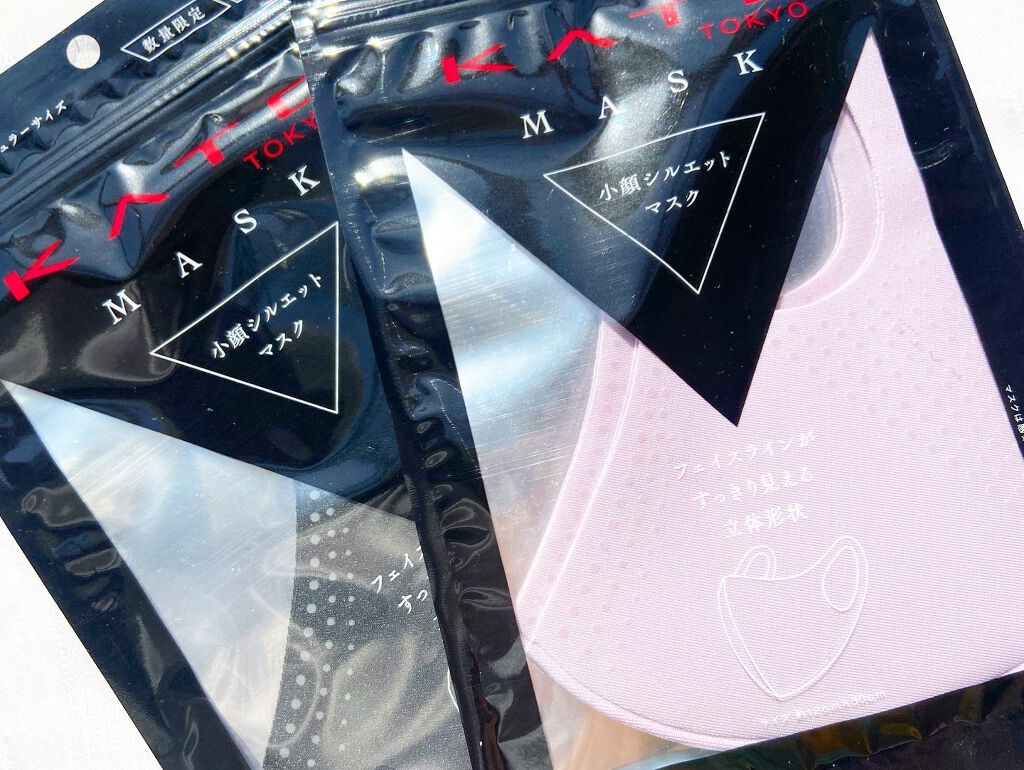 小顔シルエットマスク/KATE/マスクを使ったクチコミ（2枚目）