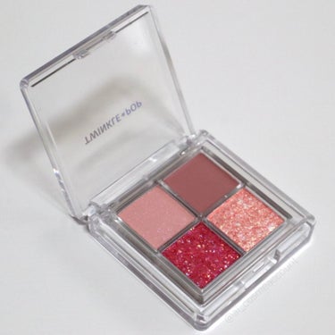 TWINKLE POP Pearl Flex Glitter Eye Palette/CLIO/アイシャドウパレットを使ったクチコミ（3枚目）