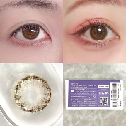 LENSSIS ラスティシリーズのクチコミ「韓国カラコン✦レンシス✦向日葵のような優しい瞳に✦
┈┈┈┈┈┈┈┈┈┈┈┈
#レンシス #.....」(2枚目)