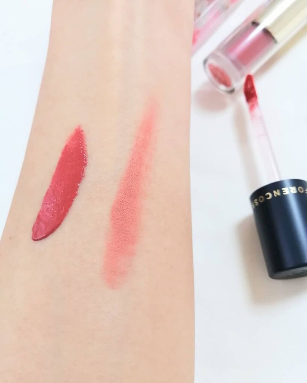 タトゥーベルベットティント/フォレンコス/リップティントを使ったクチコミ（1枚目）