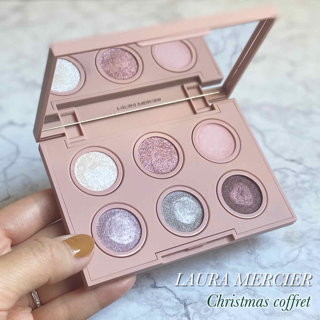 プリマ バレリーナ ミニ アイシャドウ パレット/ローラ メルシエ/アイシャドウパレットを使ったクチコミ(1枚目)