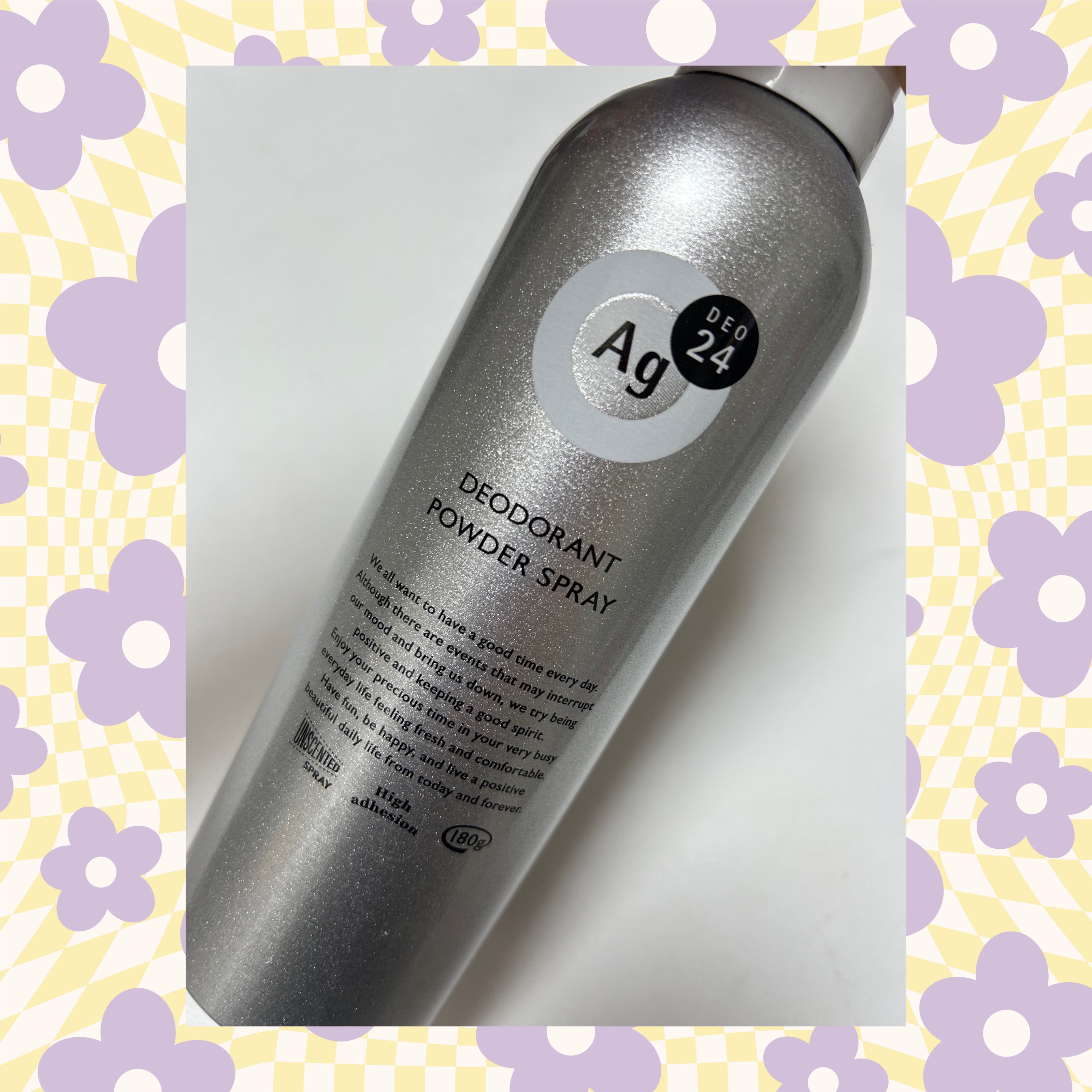 パウダースプレー （無香性）/エージーデオ24/デオドラント・制汗剤を使ったクチコミ（1枚目）