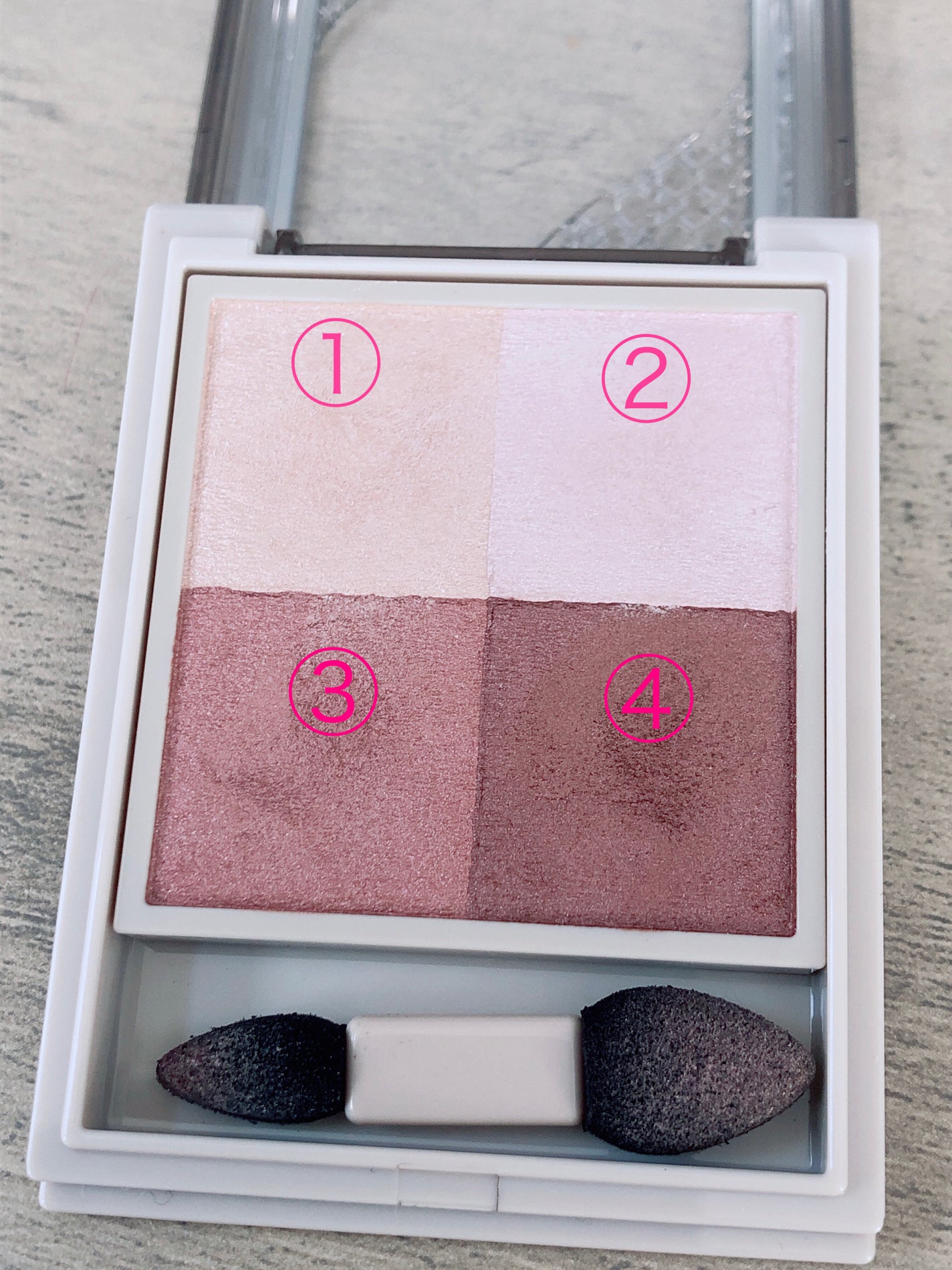 ニュアンス デューイ クリエイター/Visée/アイシャドウパレットを使ったクチコミ(2枚目)