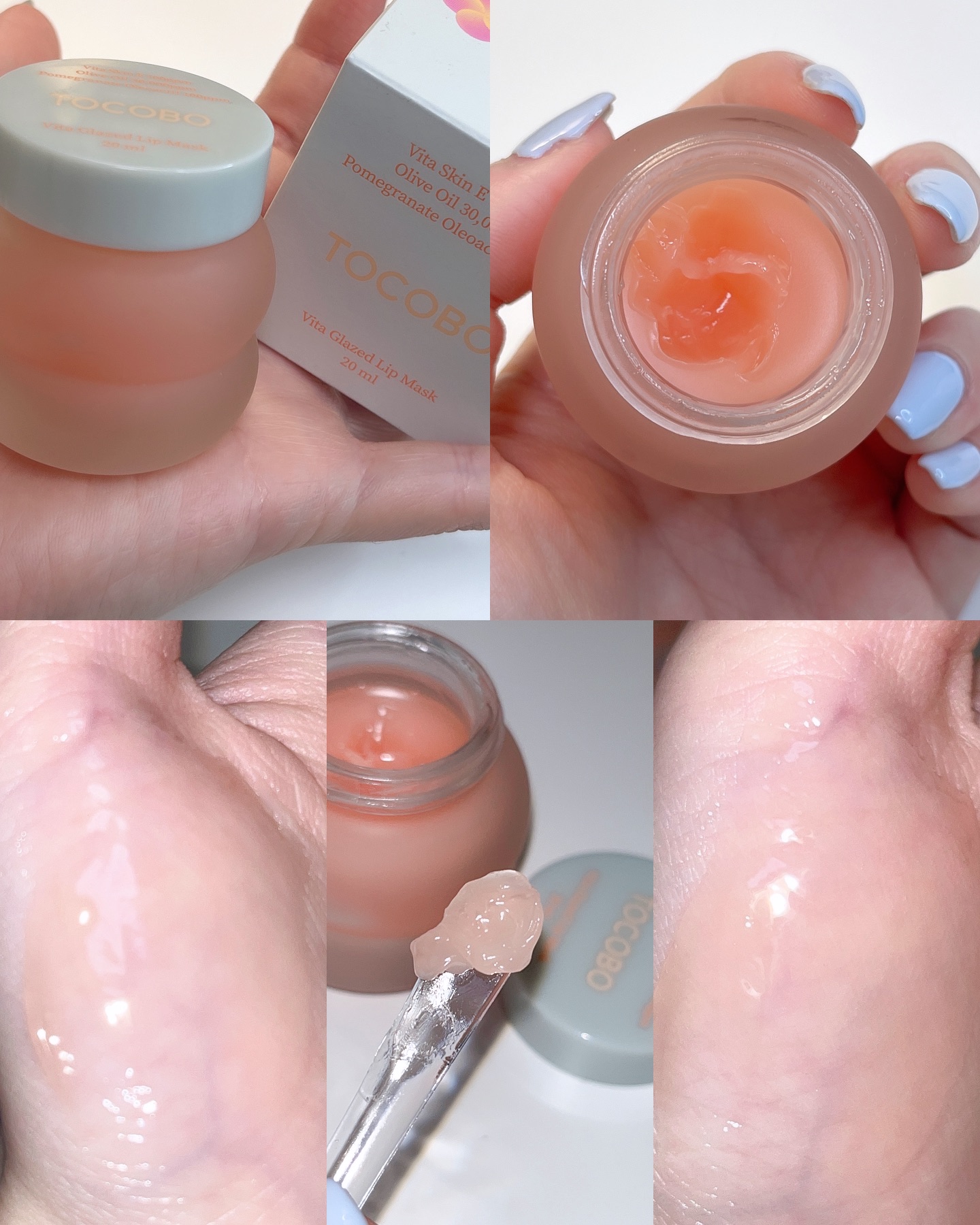 ビタグレーズドリップマスク/TOCOBO/リップマスクを使ったクチコミ（2枚目）