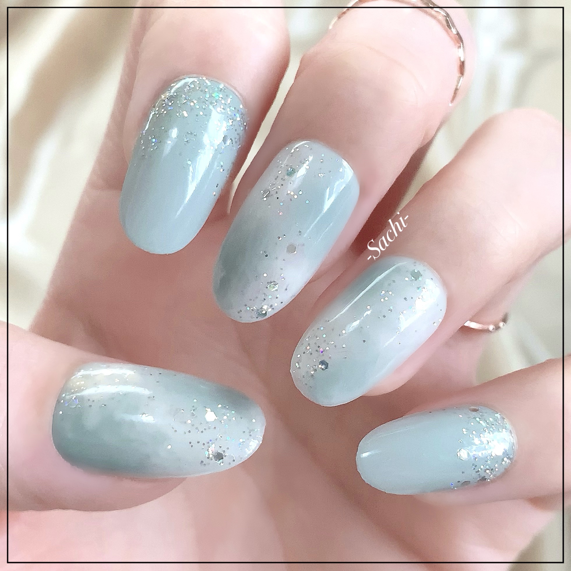 RMK ネイルラッカー 19 Cloudy Grey クラウディー グレー/RMK/マニキュアを使ったクチコミ（2枚目）