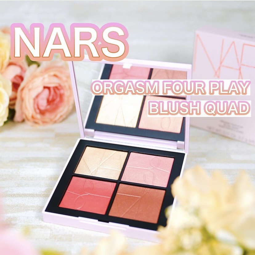 オーガズムフォープレイ ブラッシュクワッド/NARS/パウダーチークを使ったクチコミ（1枚目）