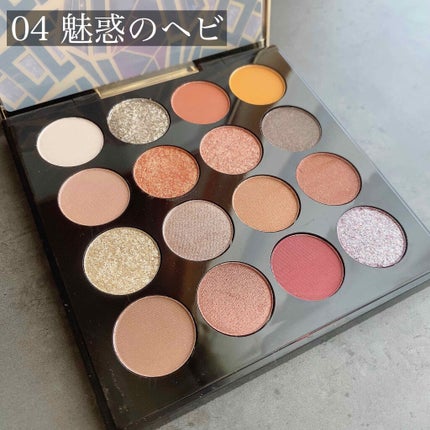 大英博物館 エジプトシリーズ アイシャドウパレット/ZEESEA/アイシャドウパレットを使ったクチコミ(4枚目)