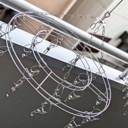 真紅 on LIPS 「ステンレス製洗濯ハンガーハートをお試しさせて頂きました。『商品..」(1枚目)